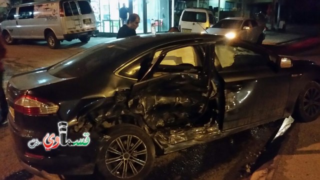 باقة الغربية : ثلاث إصابات جراء حادث طرق على الشارع الرئيسي بين باقة وجت